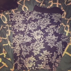 Arizona Girls Plus Flower Print Jeggings 18.5 Plus